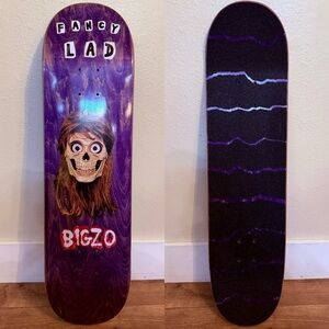 Fancy Lad Skateboards Lad Bigzo “Head” Skateboard Deck 8.25 Custom grip Tape Job